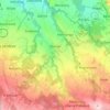 Vilémov topographic map, elevation, terrain