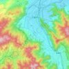 Chikuma topographic map, elevation, terrain