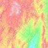 Departamento Vinchina topographic map, elevation, terrain