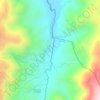 San Jose topographic map, elevation, terrain