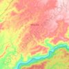 Xã Đồng Nai topographic map, elevation, terrain