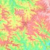 Departamento Leandro N. Alem topographic map, elevation, terrain