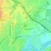 Moorefield topographic map, elevation, terrain