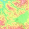 Шынаанский сумон topographic map, elevation, terrain