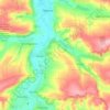Звановская сельская община topographic map, elevation, terrain