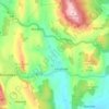 Longhope topographic map, elevation, terrain