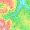 Corvara topographic map, elevation, terrain