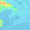 Murighiol topographic map, elevation, terrain