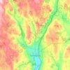 Torrington topographic map, elevation, terrain