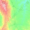 Johnson County topographic map, elevation, terrain