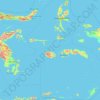 Kepulauan Maluku topographic map, elevation, terrain