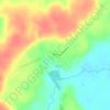 Ялань topographic map, elevation, terrain