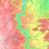 78727 topographic map, elevation, terrain