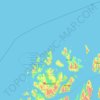 Karlsøy topographic map, elevation, terrain