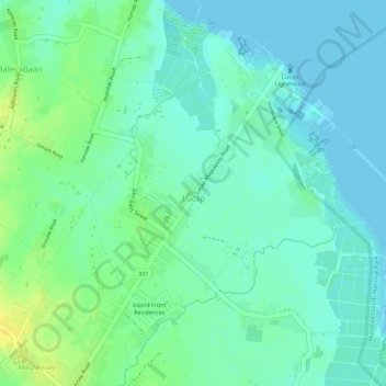 Lucap topographic map, elevation, terrain