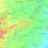 Palnadu topographic map, elevation, terrain