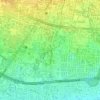 Cibaduyut topographic map, elevation, terrain