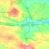 Zellerndorf topographic map, elevation, terrain