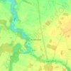 Puodkaliai topographic map, elevation, terrain