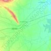 Los Ramones topographic map, elevation, terrain