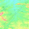 Aurora topographic map, elevation, terrain