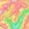 Baceno topographic map, elevation, terrain