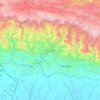 Nduga topographic map, elevation, terrain
