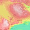 Central Ontario topographic map, elevation, terrain