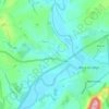 Bridstow topographic map, elevation, terrain