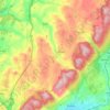 Scott Township topographic map, elevation, terrain