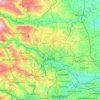 Leeds topographic map, elevation, terrain