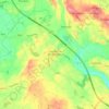 Colloredo di Monte Albano topographic map, elevation, terrain