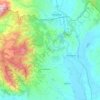 Δήμος Παιονίας topographic map, elevation, terrain