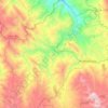 Sanagorán topographic map, elevation, terrain