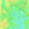 Longford Park topographic map, elevation, terrain