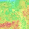 Town of Iron River topographic map, elevation, terrain