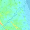 Krueng Peureulak topographic map, elevation, terrain