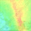 Larkin Charter Township topographic map, elevation, terrain