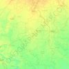 Sheohar topographic map, elevation, terrain