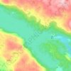 Bordalsvatn topographic map, elevation, terrain