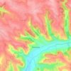 Fauroux topographic map, elevation, terrain