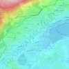 Almirante Brown topographic map, elevation, terrain