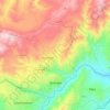 Oporapa topographic map, elevation, terrain