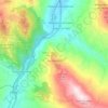 Roccavivara topographic map, elevation, terrain