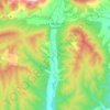 La Vecilla topographic map, elevation, terrain