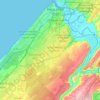 Pachalik de Rabat topographic map, elevation, terrain