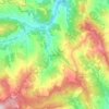 Laurenzana topographic map, elevation, terrain