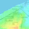 Riohacha topographic map, elevation, terrain