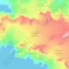 Esmark Glacier topographic map, elevation, terrain