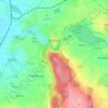 Opočno topographic map, elevation, terrain